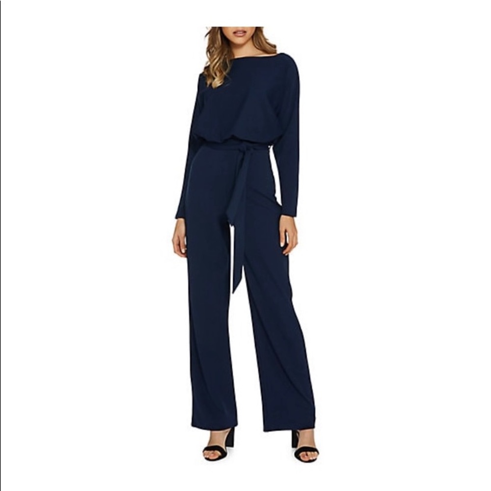 Quiz Navy Jumpsuit